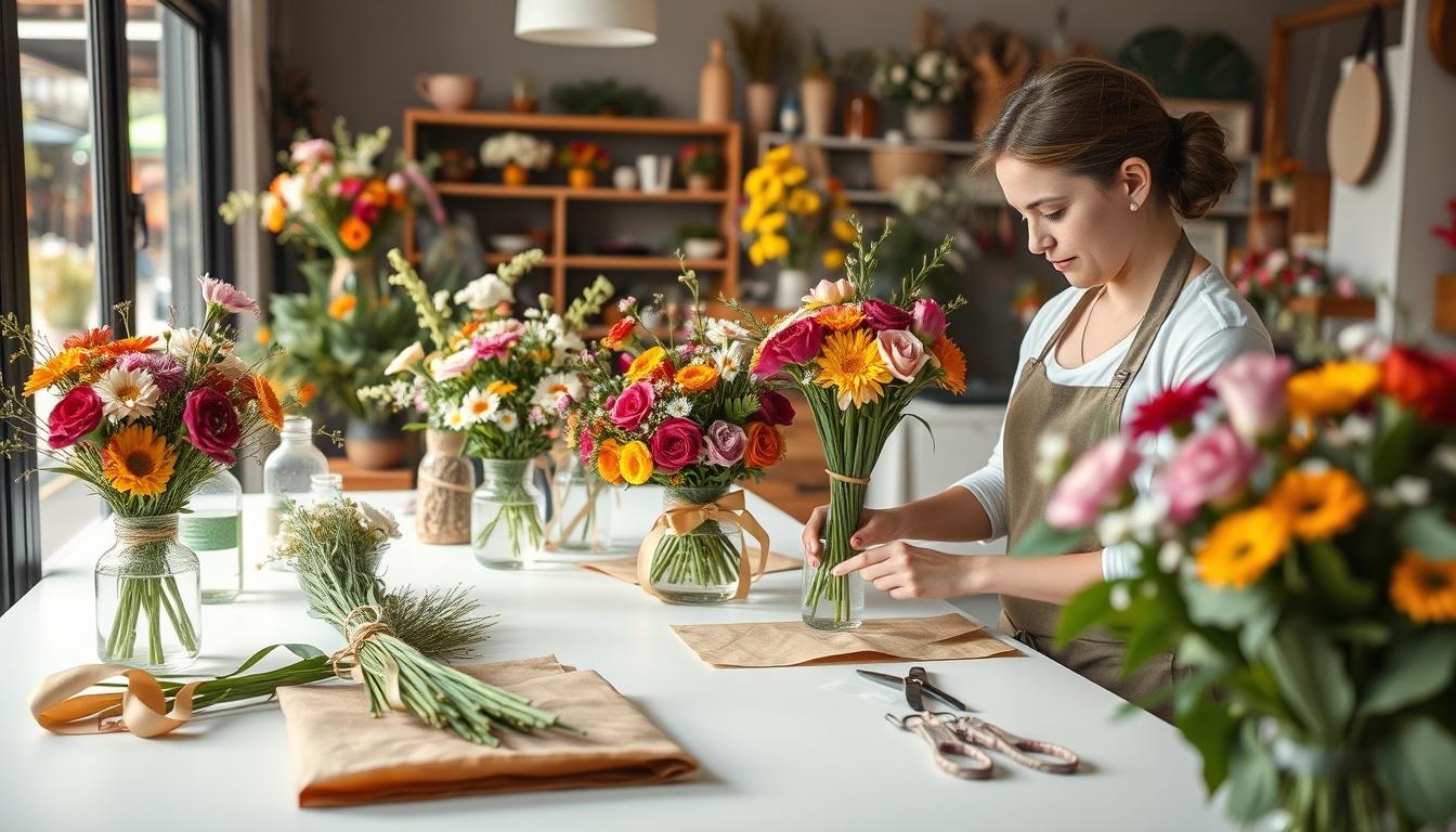 Fresh flowers, close to home